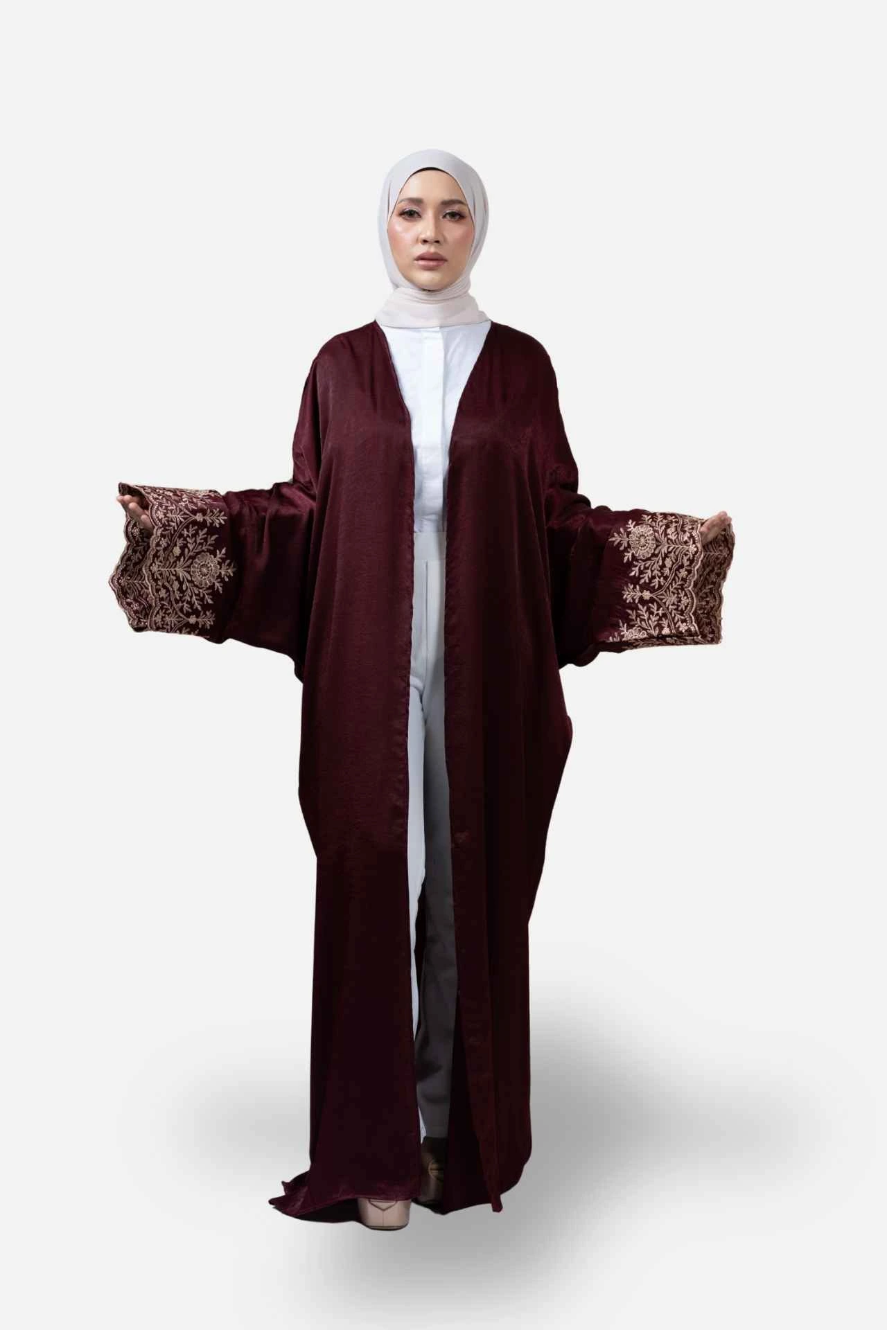 [Khadija] Burgundy