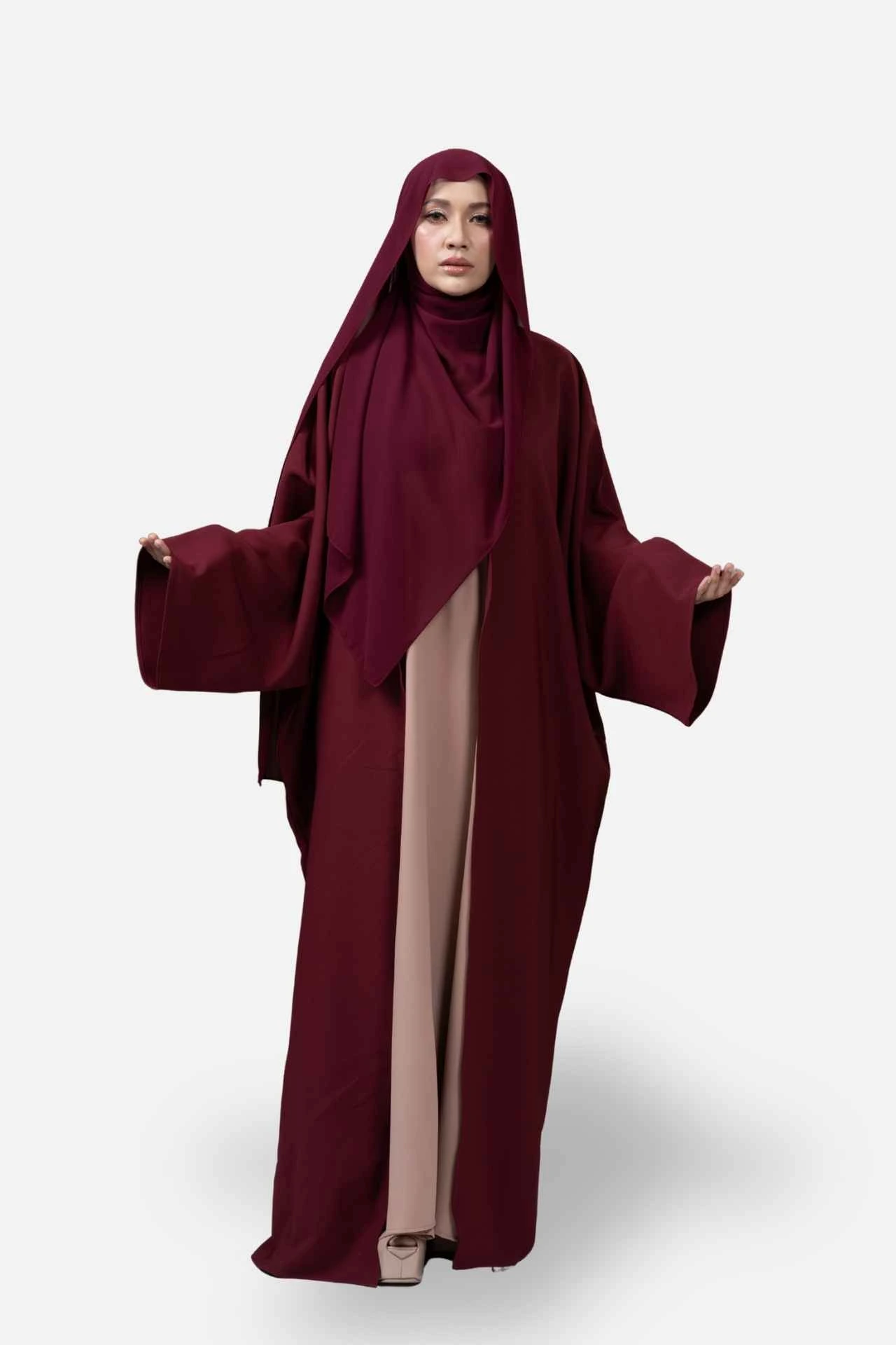 [Zulaikha] Deep Maroon