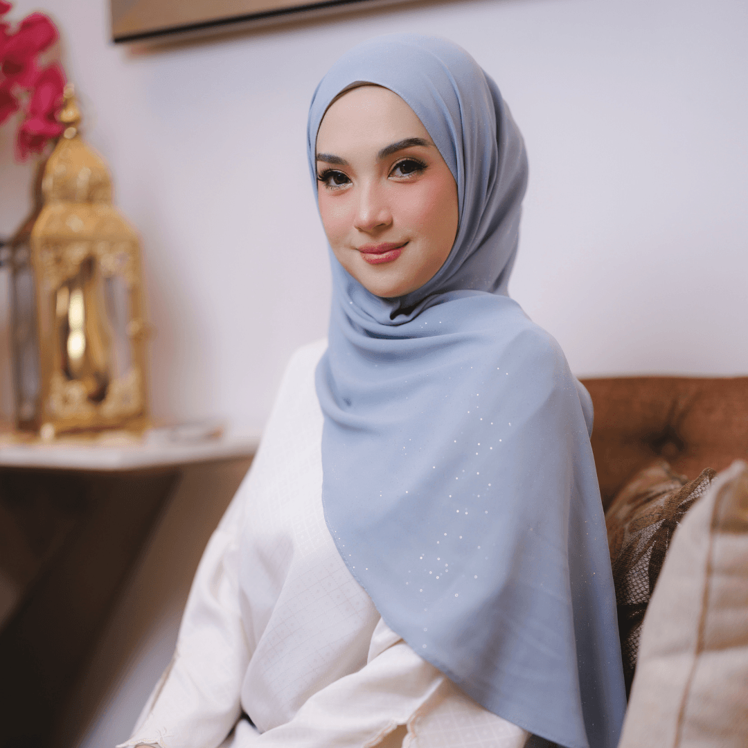 ADARA GLITTER ASH BLUE